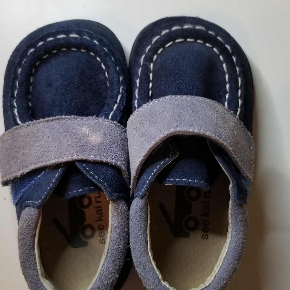 See Kai Run baby boy shoes